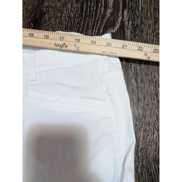 J. Jill White Slim Boyfriend Jeans - Women's 22 - Picture 6 of 6